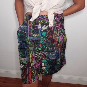 Funky Vintage Patchington Shorts, Size Large